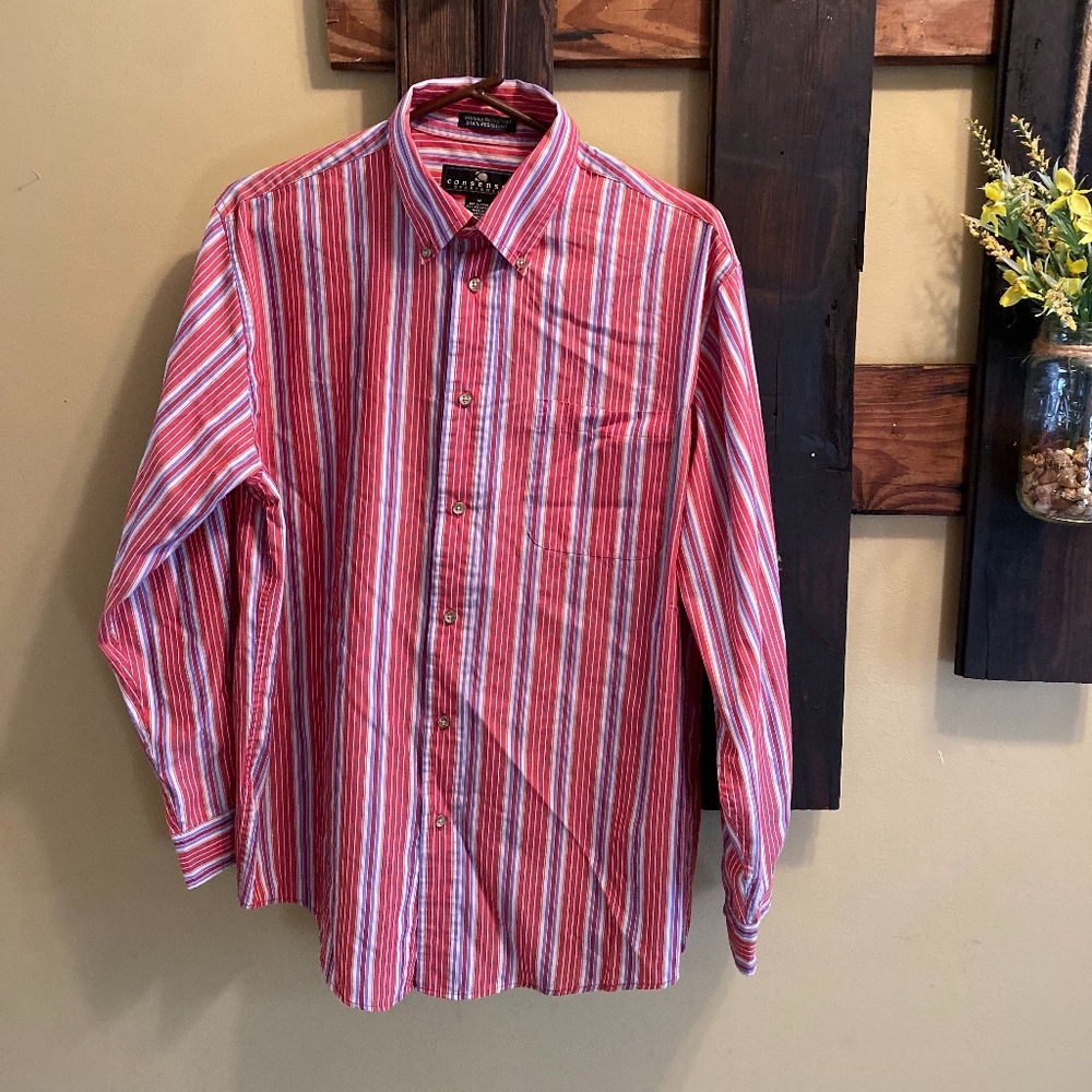 Striped Button Down Shirt